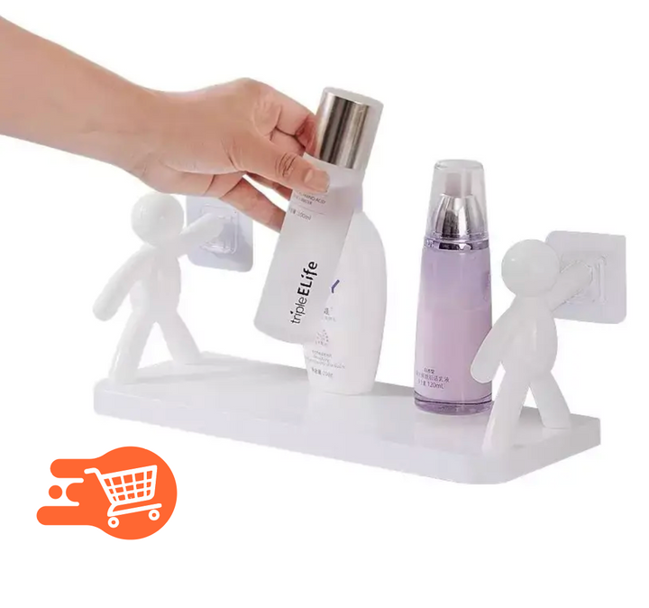 Estante con adhesivo | 2 UNIDADES