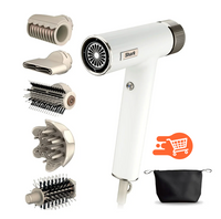 Secador de cabello con 4 diferentes cabezas