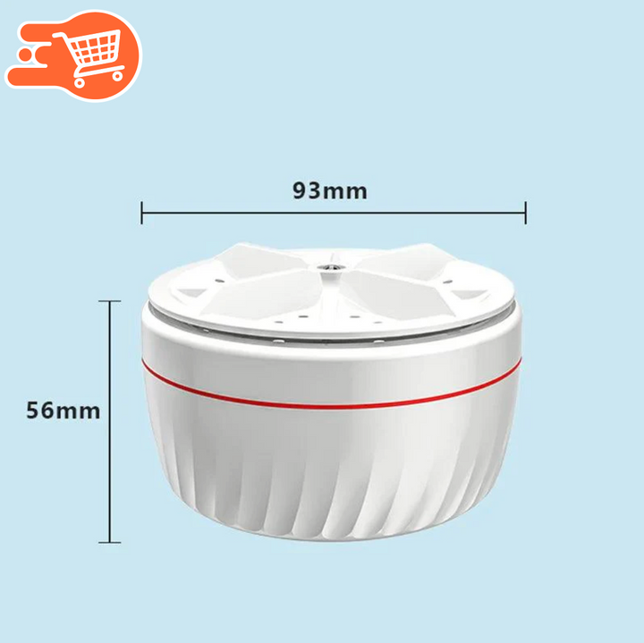 Mini motor de lavadora portatil