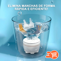 Mini motor de lavadora portatil