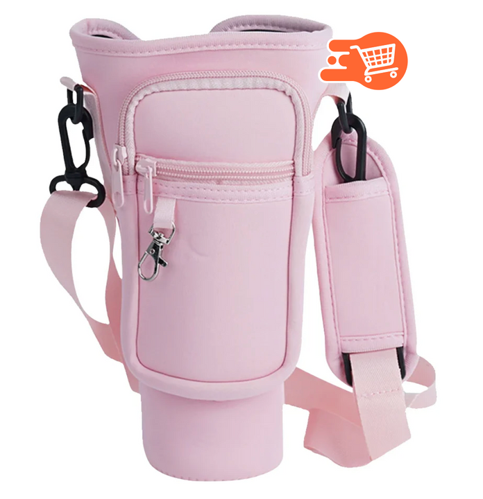 Estuche porta termo con correa ajustable