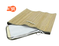 Cesta de bambú rectangular