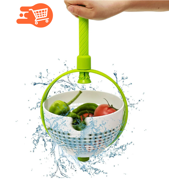 Escurridor Giratorio de Verduras y Ensaladas