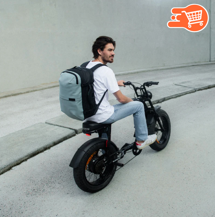 Mochila con sistema de vacío incorporado