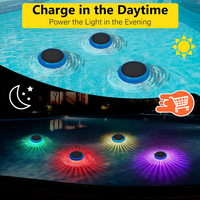 Luces Flotantes para Piscina