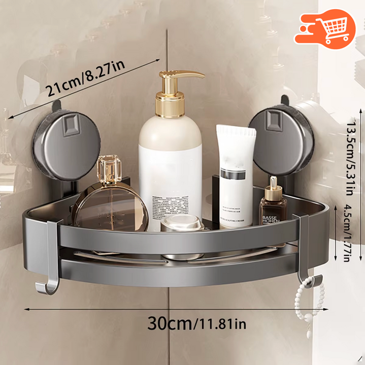 Estante con ventosa para ducha | 2 UNIDADES
