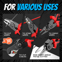 Juego de alicates 5 en 1