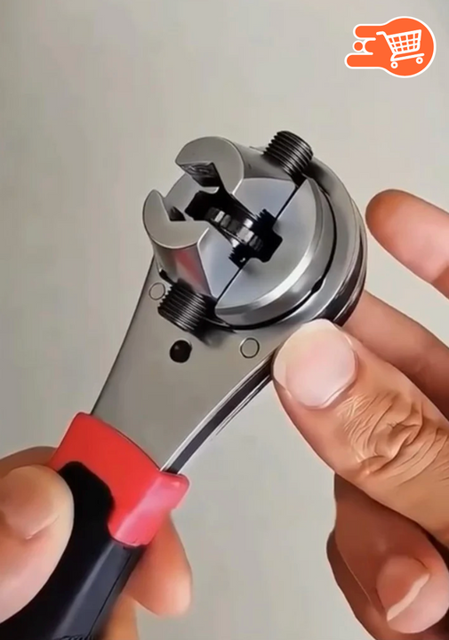 Llave de trinquete ajustable multifuncional