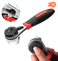 Llave de trinquete ajustable multifuncional