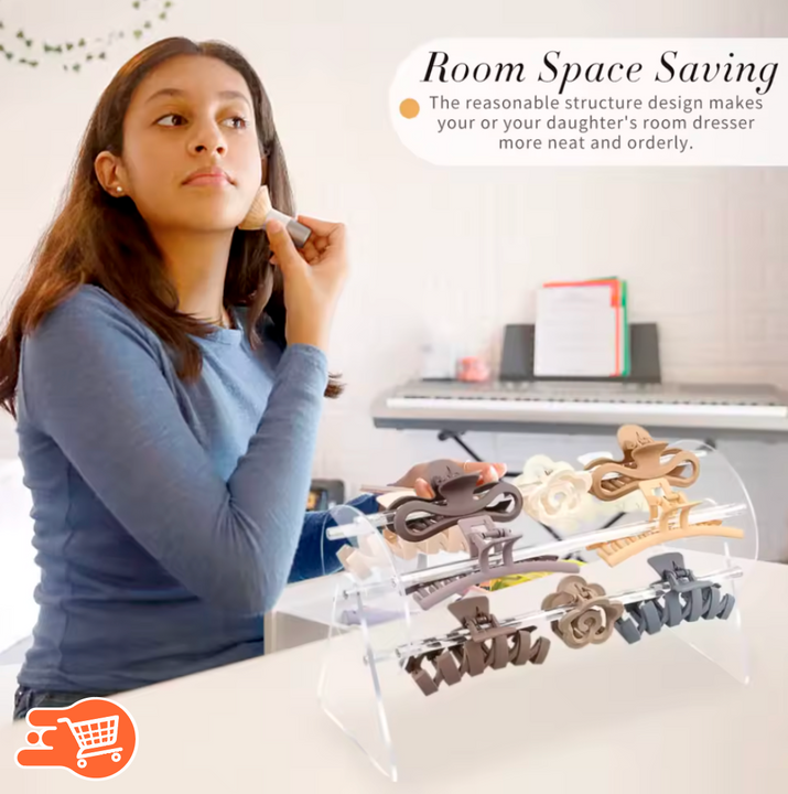 Estante De Almacenamiento Para Pinzas Para El Cabello