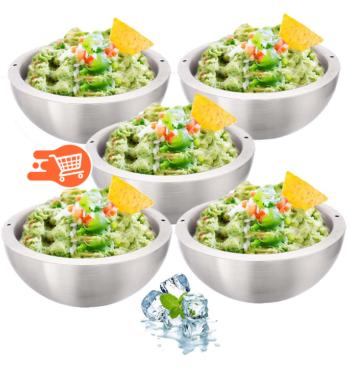 Enfriador de salsas de acero inoxidable