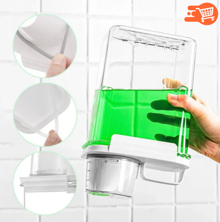 Porta jabón en polvo para ropa