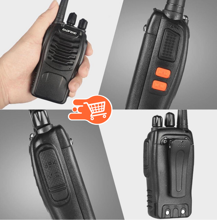2 Radios UHF BF-888S