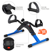 Mini máquina de pedal de ejercicio portátil