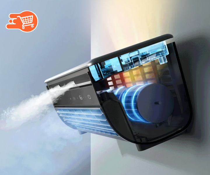 Mini aire acondicionado facil de instalar