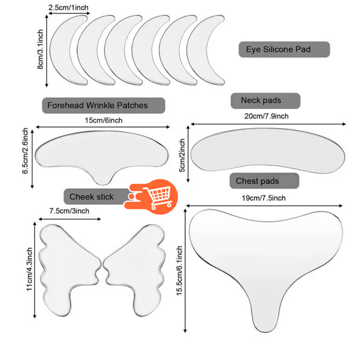 Parches para la eliminación de arrugas y el rejuvenecimiento de la piel
