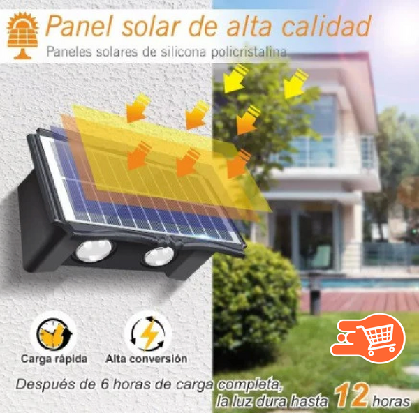Lampara led solar
