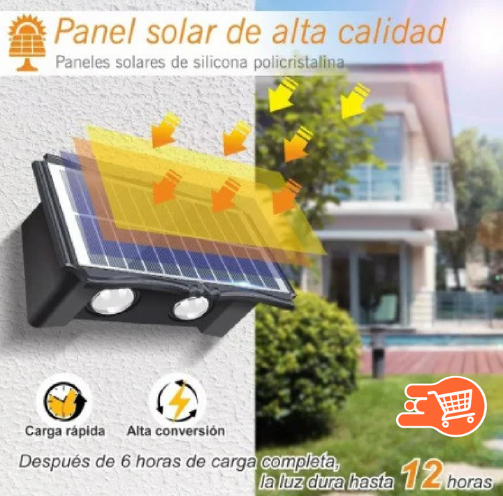 Lampara led solar