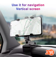 Soporte multifuncional para teléfono celular en el tablero del automóvil