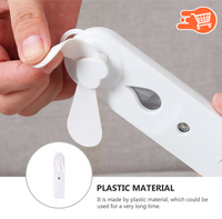 Mini ventilador con aire frio | 2 UNIDADES