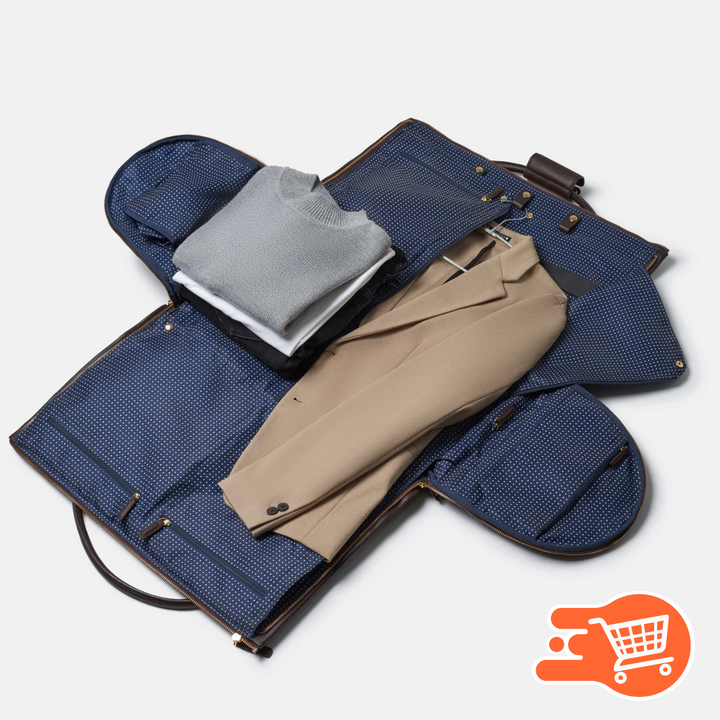 Maleta de cuero Antiarrugas