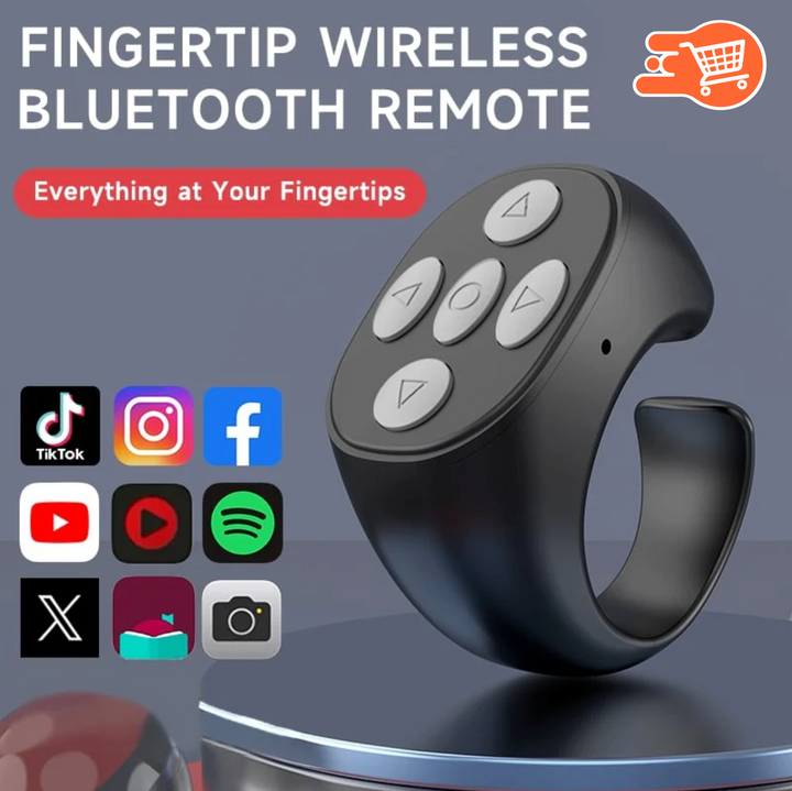 Control remoto inalambrico Bluetooth con punta de dedo