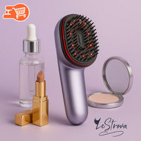 Peine de Masaje Eléctrico con Terapia de Luz Roja