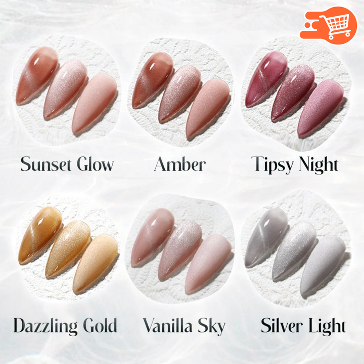 Kit de Esmalte de Uñas Transformador con Cambio de Luz