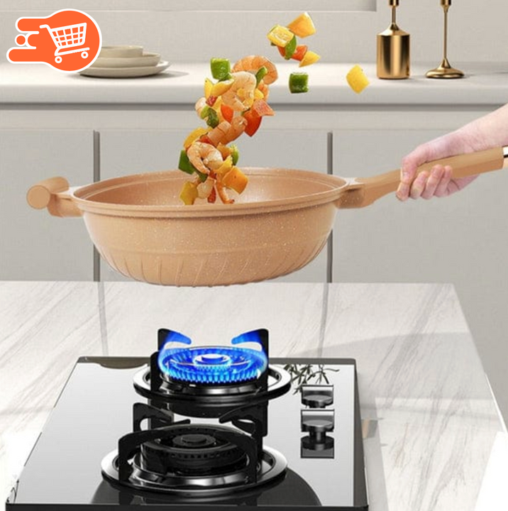 Olla antiadherente multifuncional