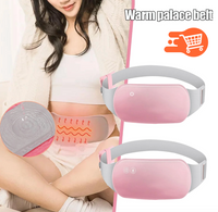 Masajeador de cinturón con compresas calientes