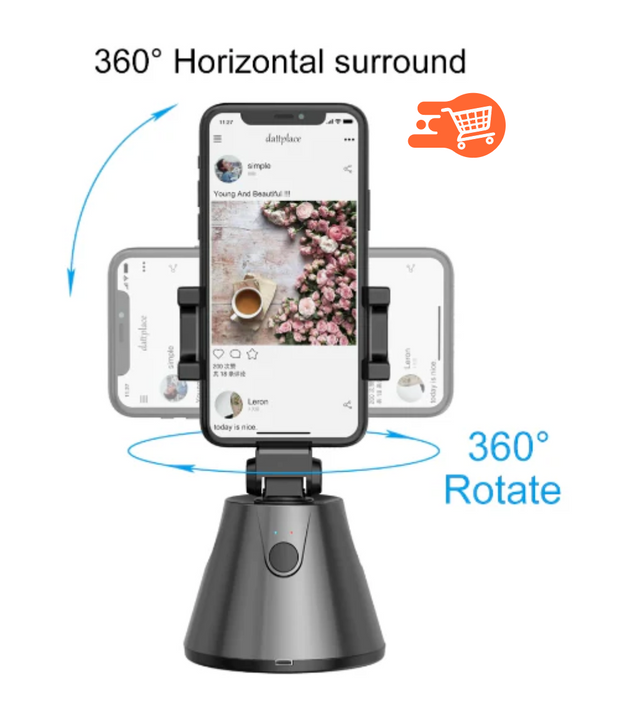 SOPORTE PARA CELULAR ROBÓTICO 360°