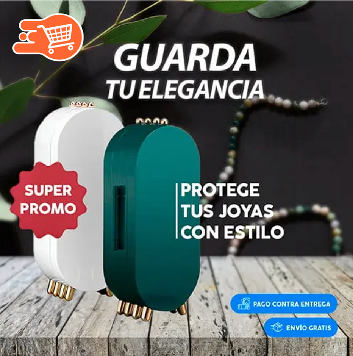 Joyero organizador plegable
