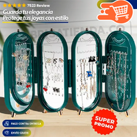 Joyero organizador plegable