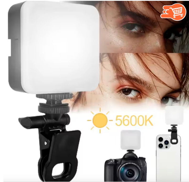 Luz LED de bolsillo para Selfie para IPhone, Samsung, IPad, teléfono móvil, portátil
