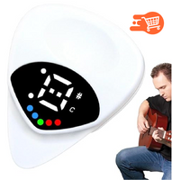 Púa de guitarra – Afinador de guitarra eléctrica
