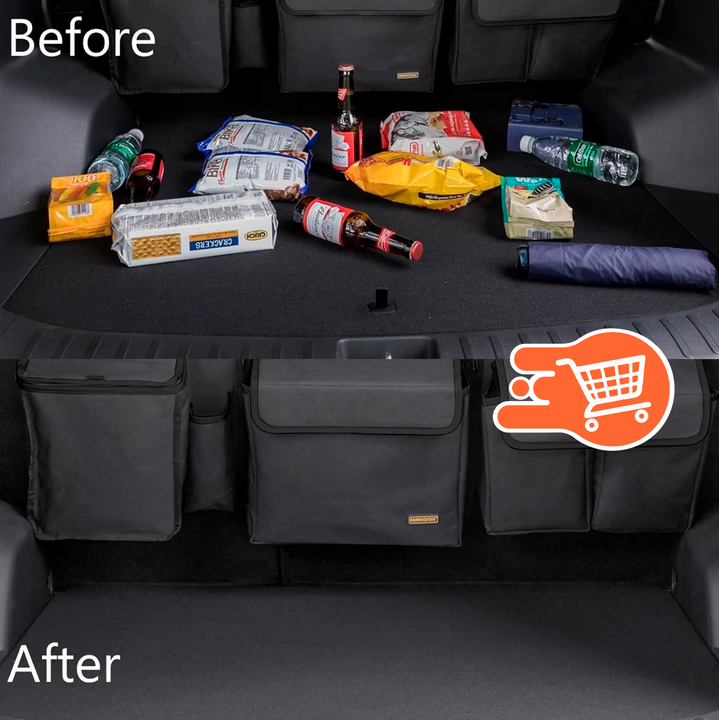 Organizador de lujo para maletero