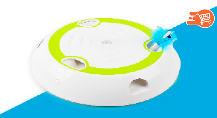 Juguetes interactivos para gatos