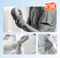 Masajeador de manos eléctrico recargable por USB