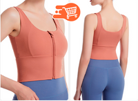 Top Deportivo con Cremallera Frontal |PACK X 2