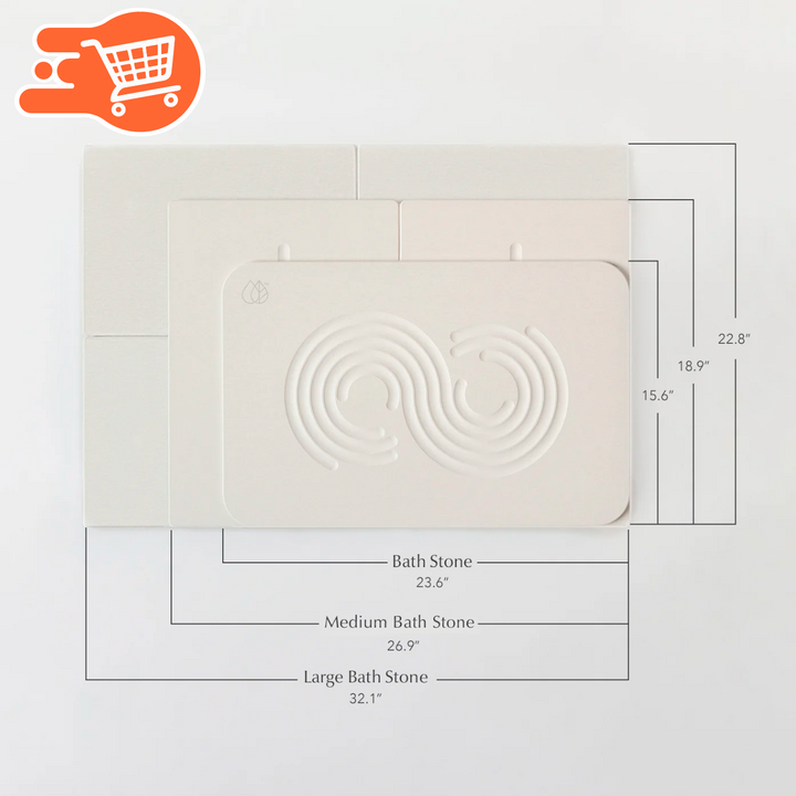 Tapete mediano Bath Stone