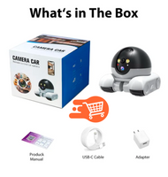 Cámara Robot 1080P Monitor Móvil Wi-Fi