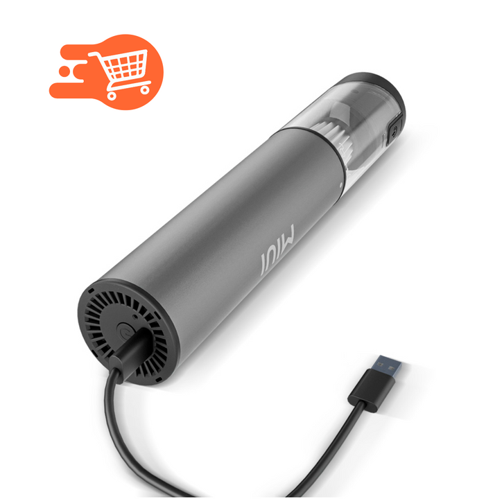 Mini aspiradora inalámbrica portátil para coche