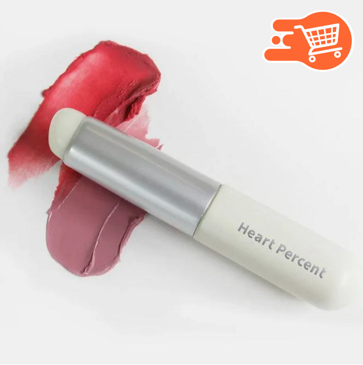 [Heart Percent] Brocha de silicona para labios y mejillas