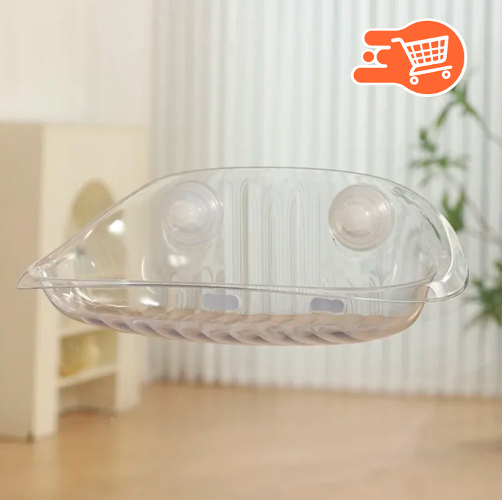 Cama suspendida moderna para felinos