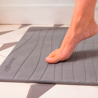 Tapete de piedra de diatomeas orgánico ultra absorbente