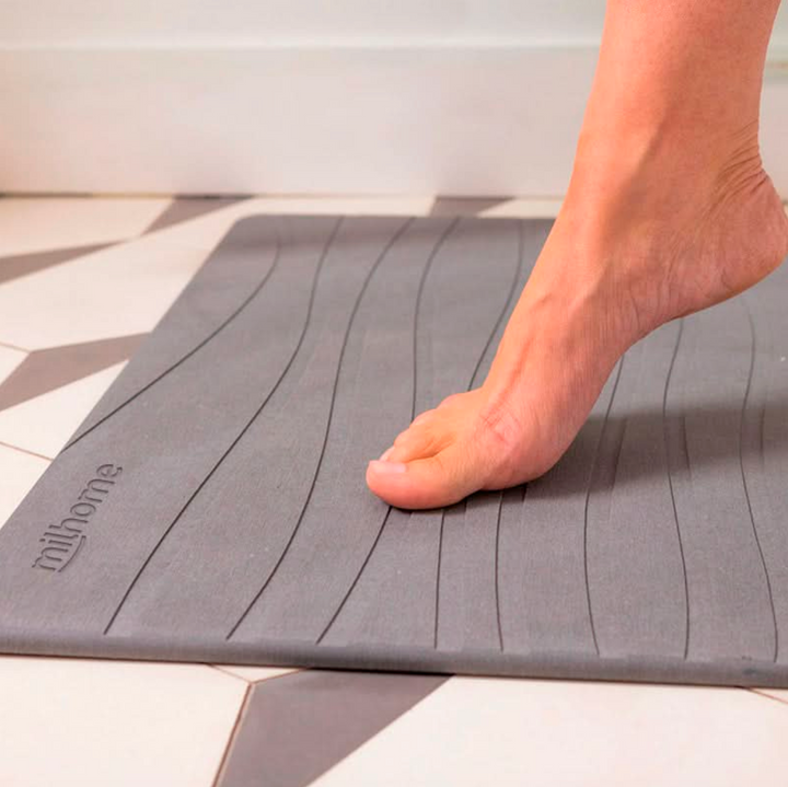 Tapete de piedra de diatomeas orgánico ultra absorbente