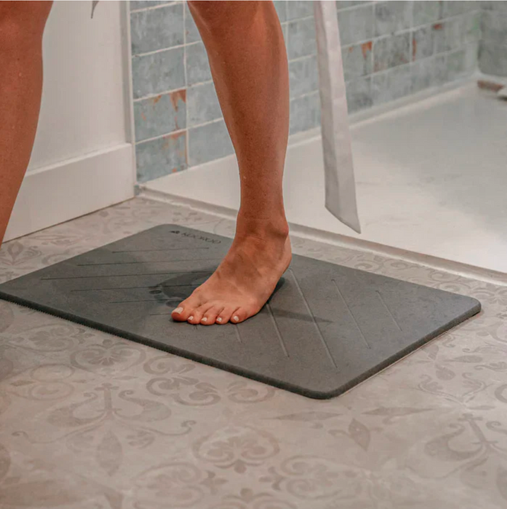 Tapete de piedra de diatomeas orgánico ultra absorbente