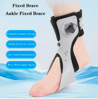 Soporte de tobillo con botón de airbag para entrenamiento y rehabilitación