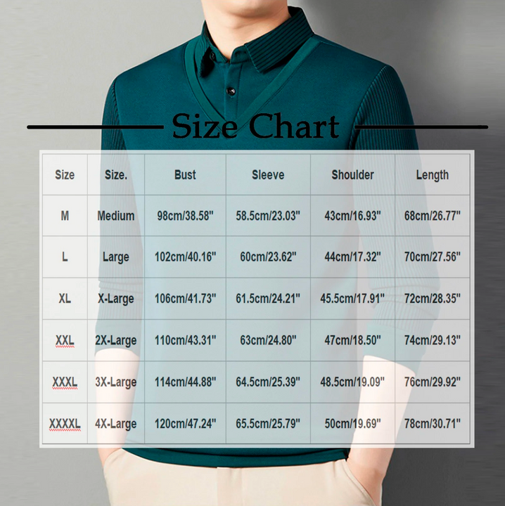 Conjunto de camisa de cuello a rayas