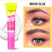 2 unidades Gel laminador de cejas de fijación fuerte de 16 horas